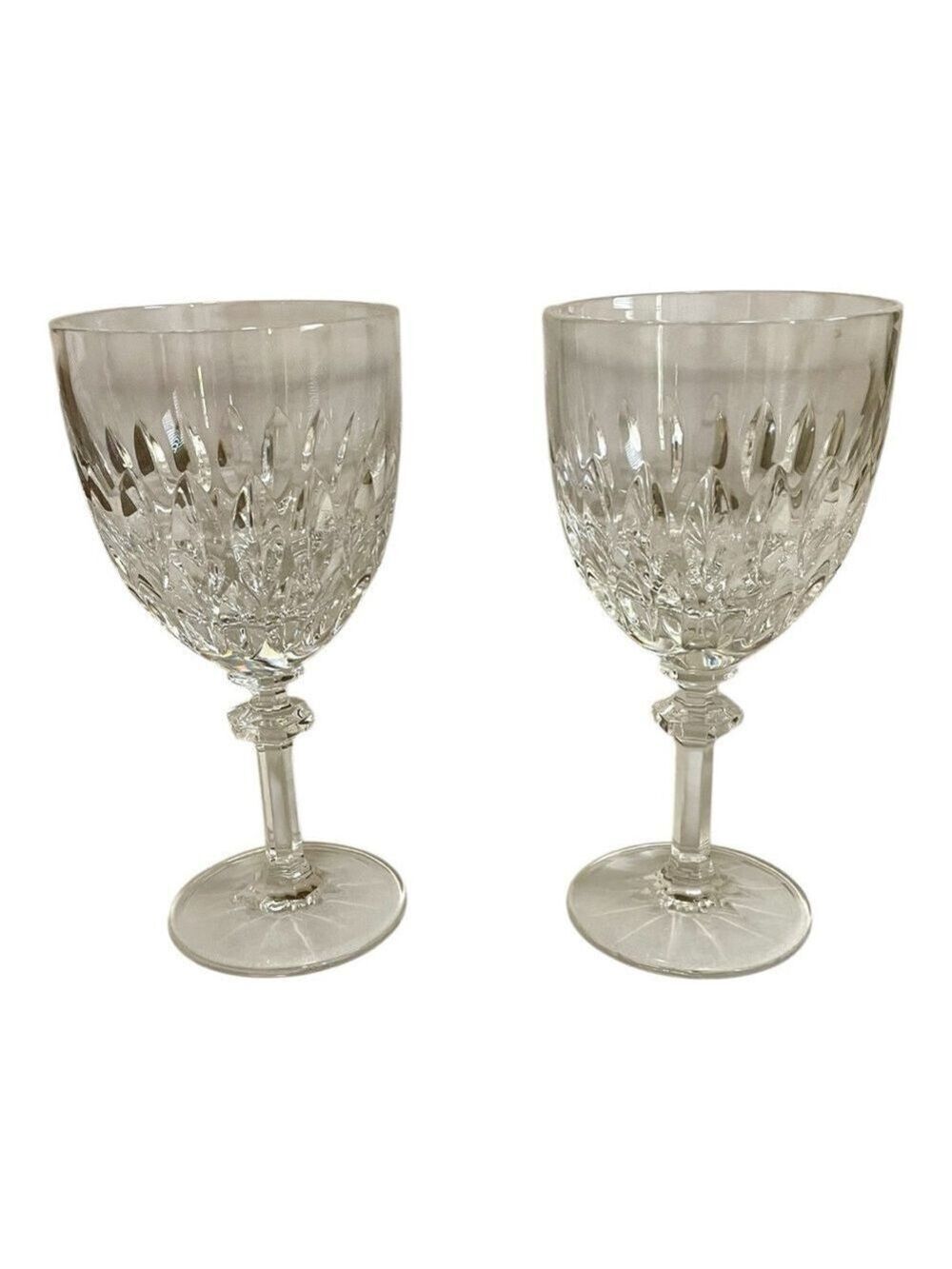 Vintage Gorham Crystal Water Goblet “Althea” Discontinued Collectible Soarkling - Picture 3 of 5